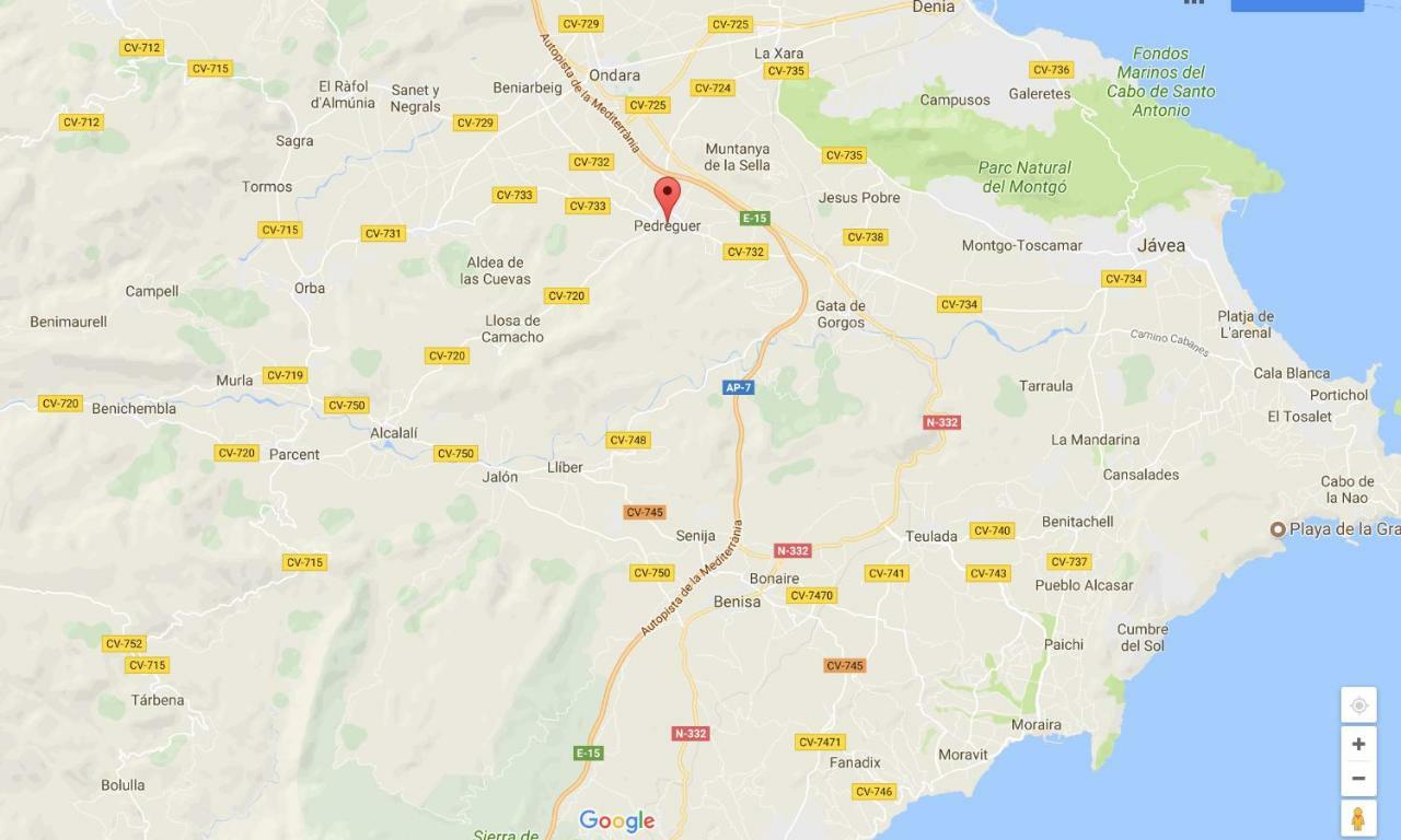 Vila Ca La Marti Pedreguer Exteriér fotografie